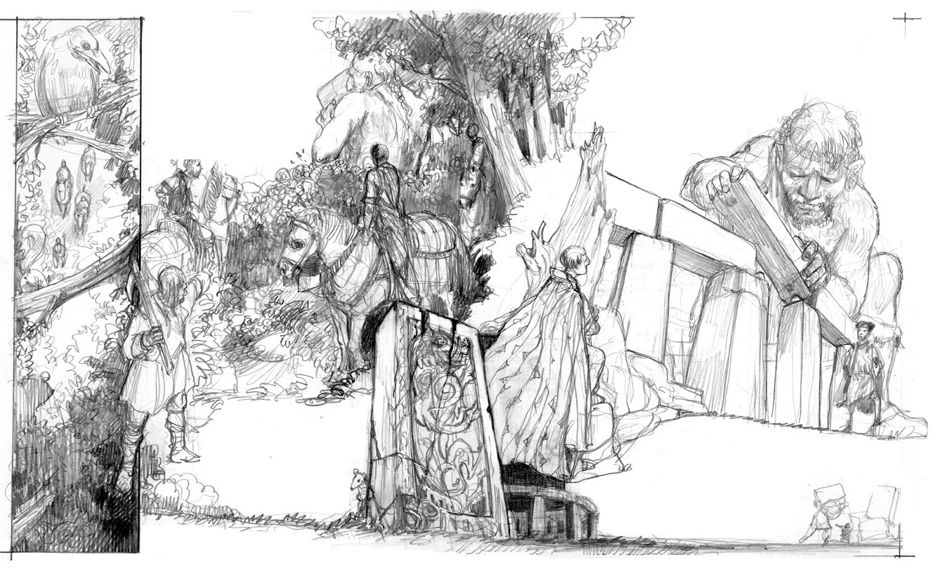 Merlin and Arthur concept pages