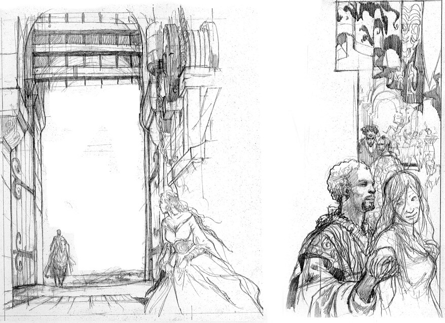 Merlin and Arthur concept pages