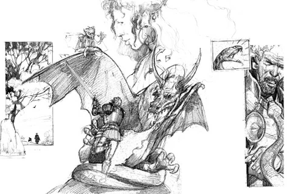 Merlin and Arthur concept pages