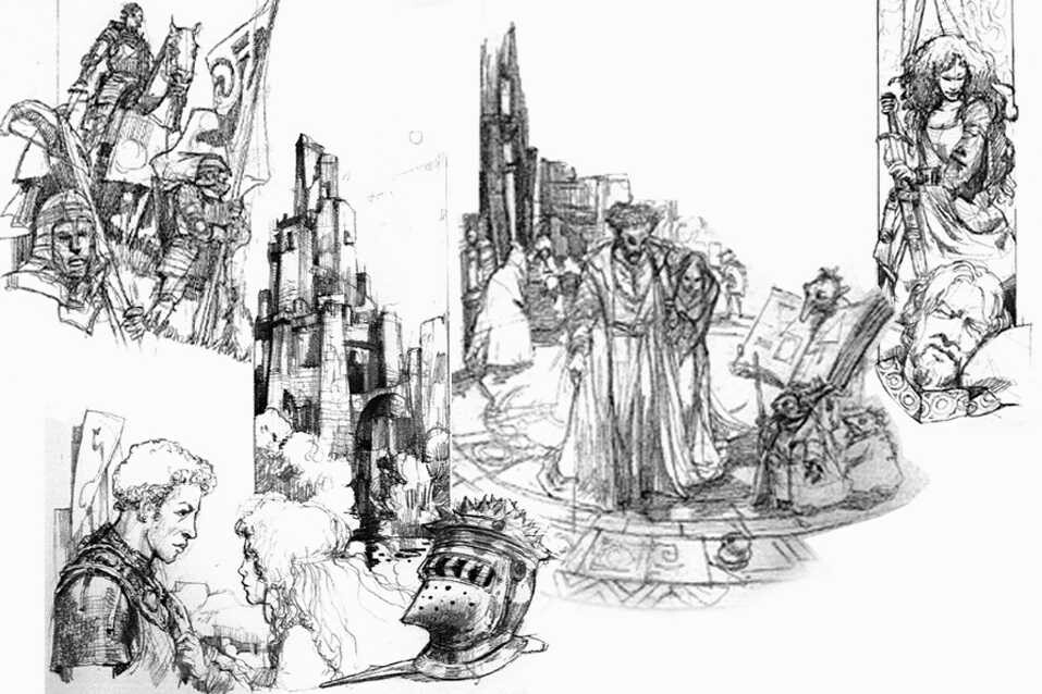 Merlin and Arthur concept pages