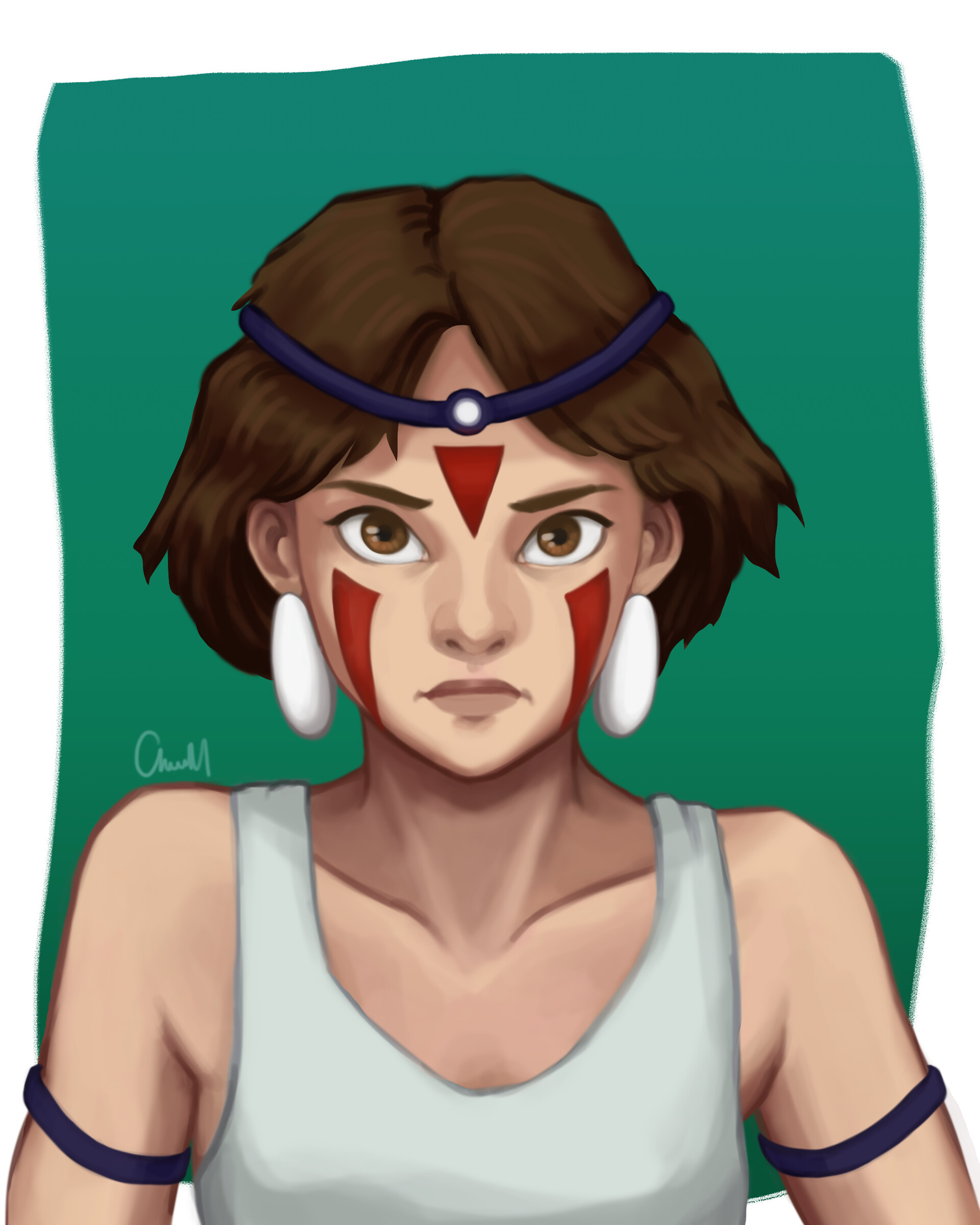 ArtStation Princess Mononoke
