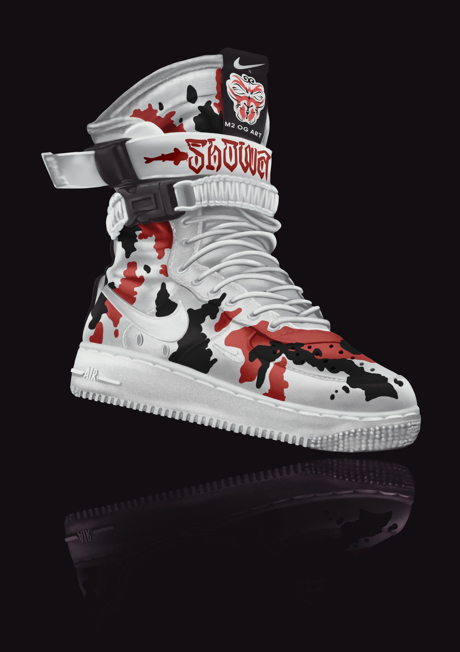ArtStation Nike SF AF1 Koi Showa