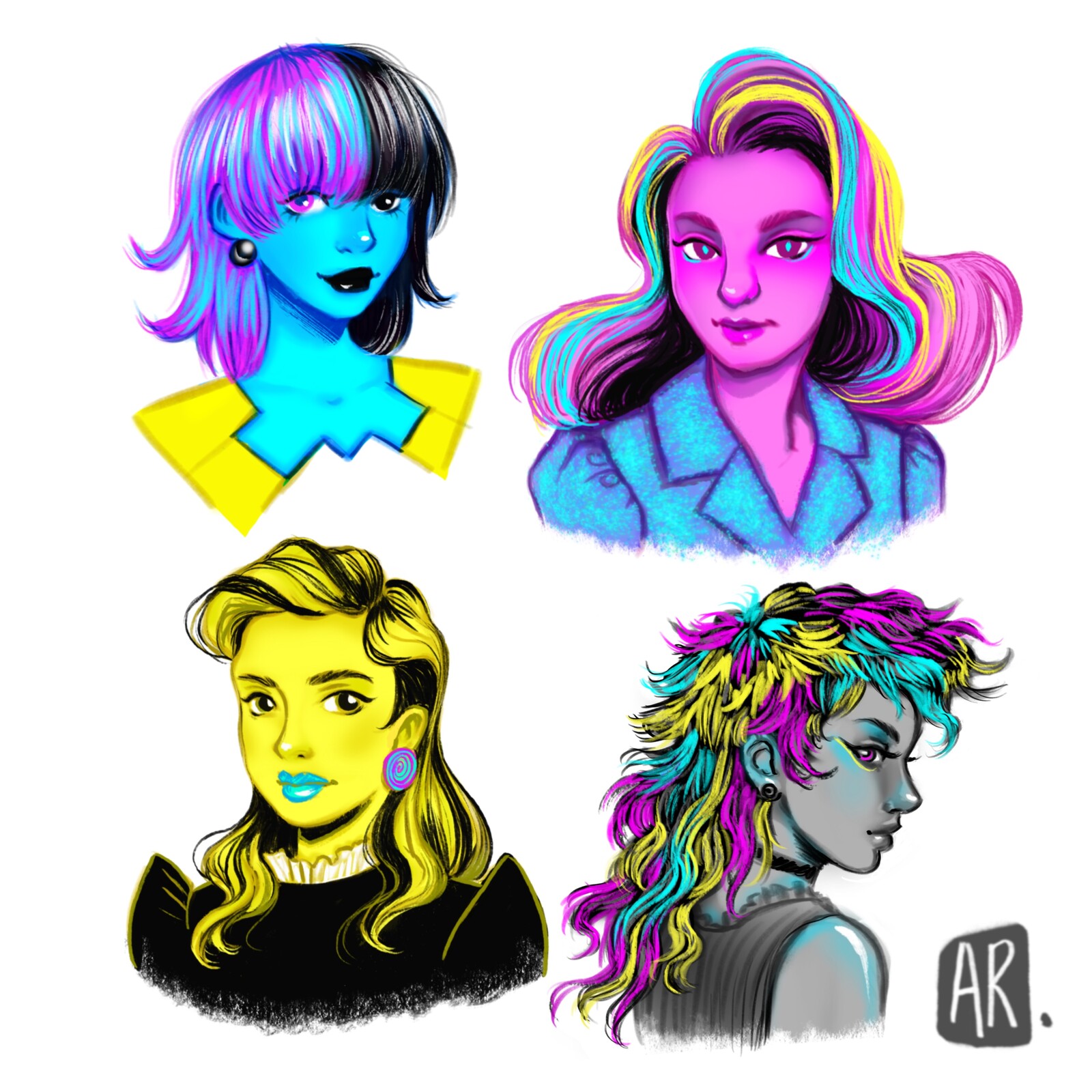 CMYK girls