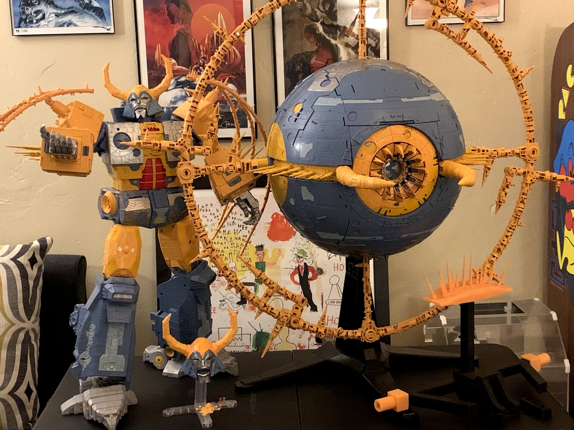 ArtStation Unicron Planet Separation kit Design