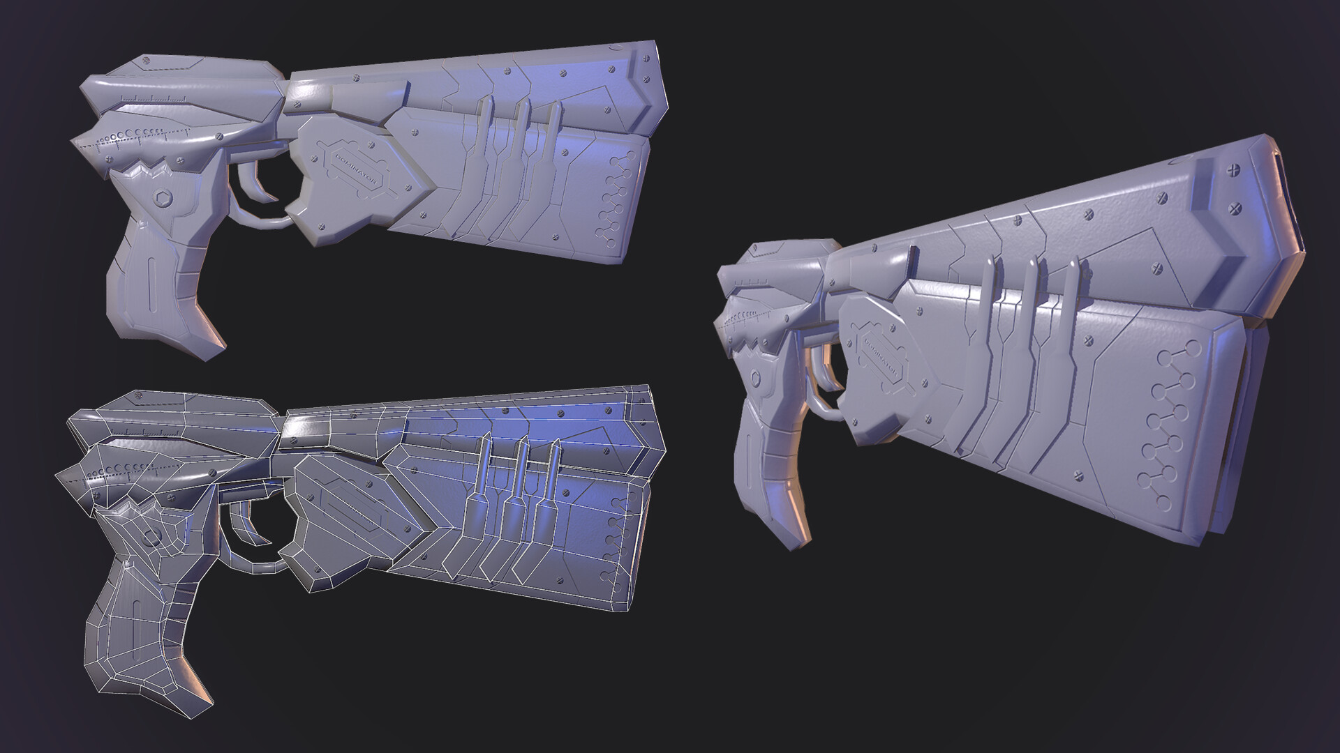 Artstation Dominator Psycho Pass