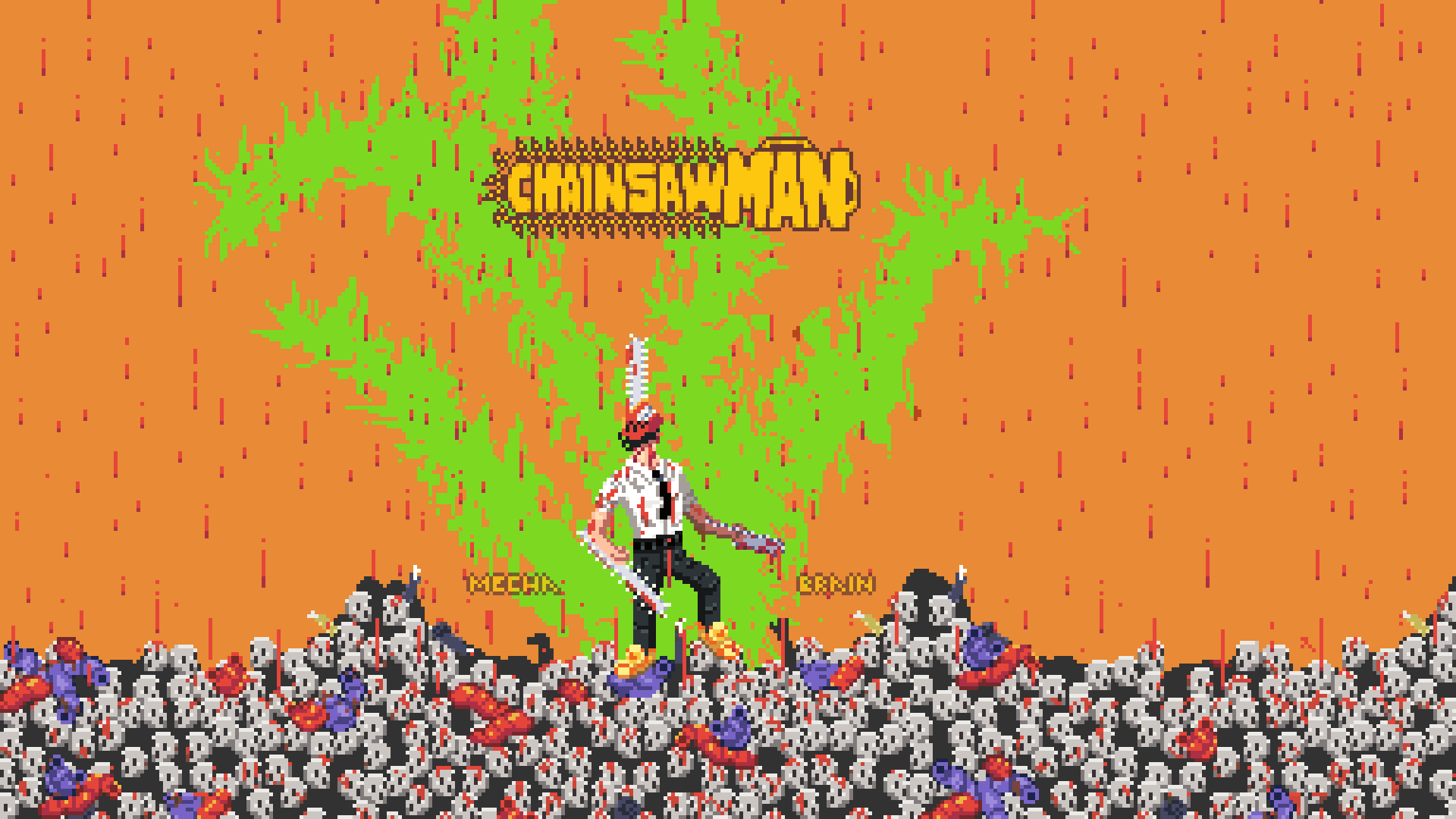 Hình nền Chainsawman – Bạn yêu thích bộ truyện Chainsawman, nhân vật Denji và Power? Hình nền Chainsawman đưa hình ảnh tuyệt đẹp của hai nhân vật chính đến màn hình máy tính của bạn. Hãy tải hình nền Chainsawman để cảm nhận vẻ đẹp độc đáo của họ.