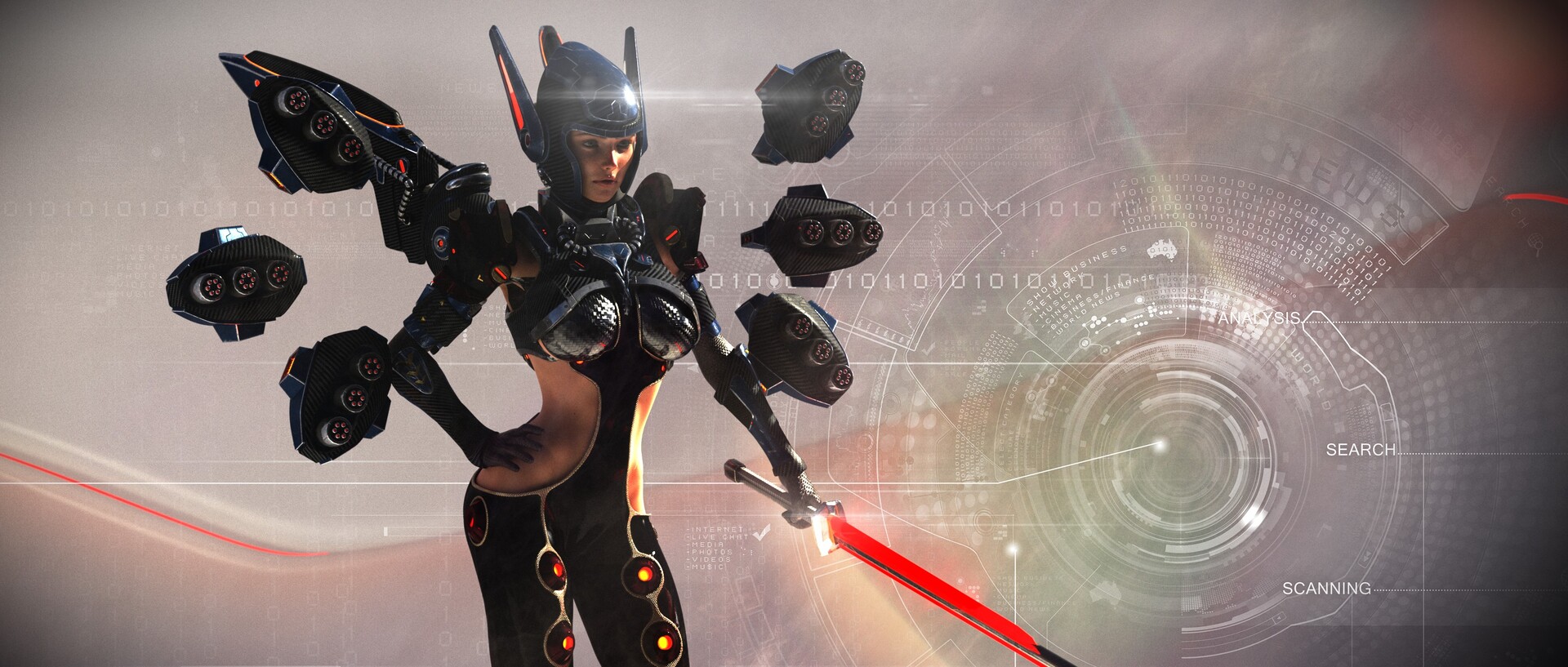 ArtStation - Sci-Fi Warrior Maiden
