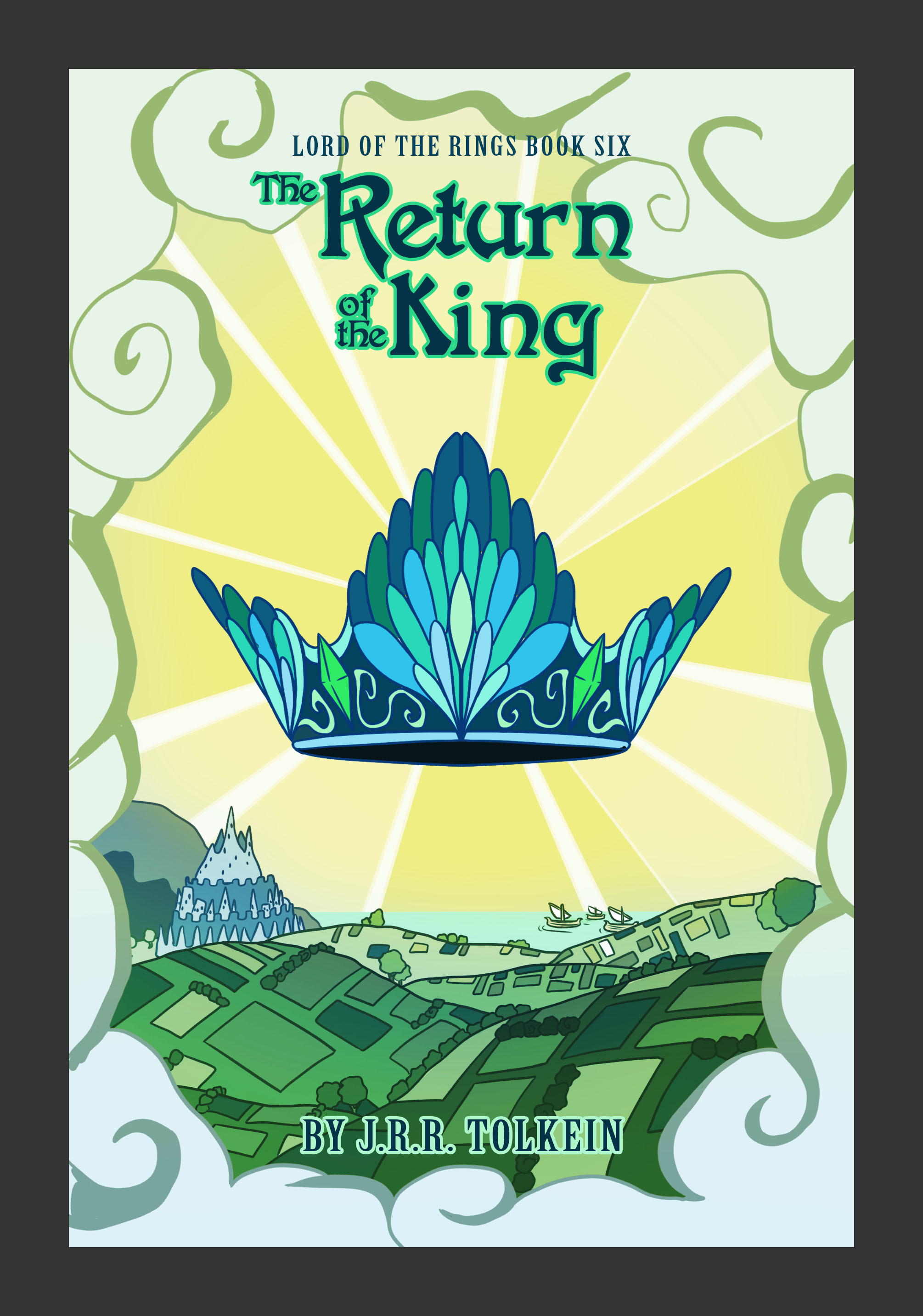 Cover for book six: The Return of the King