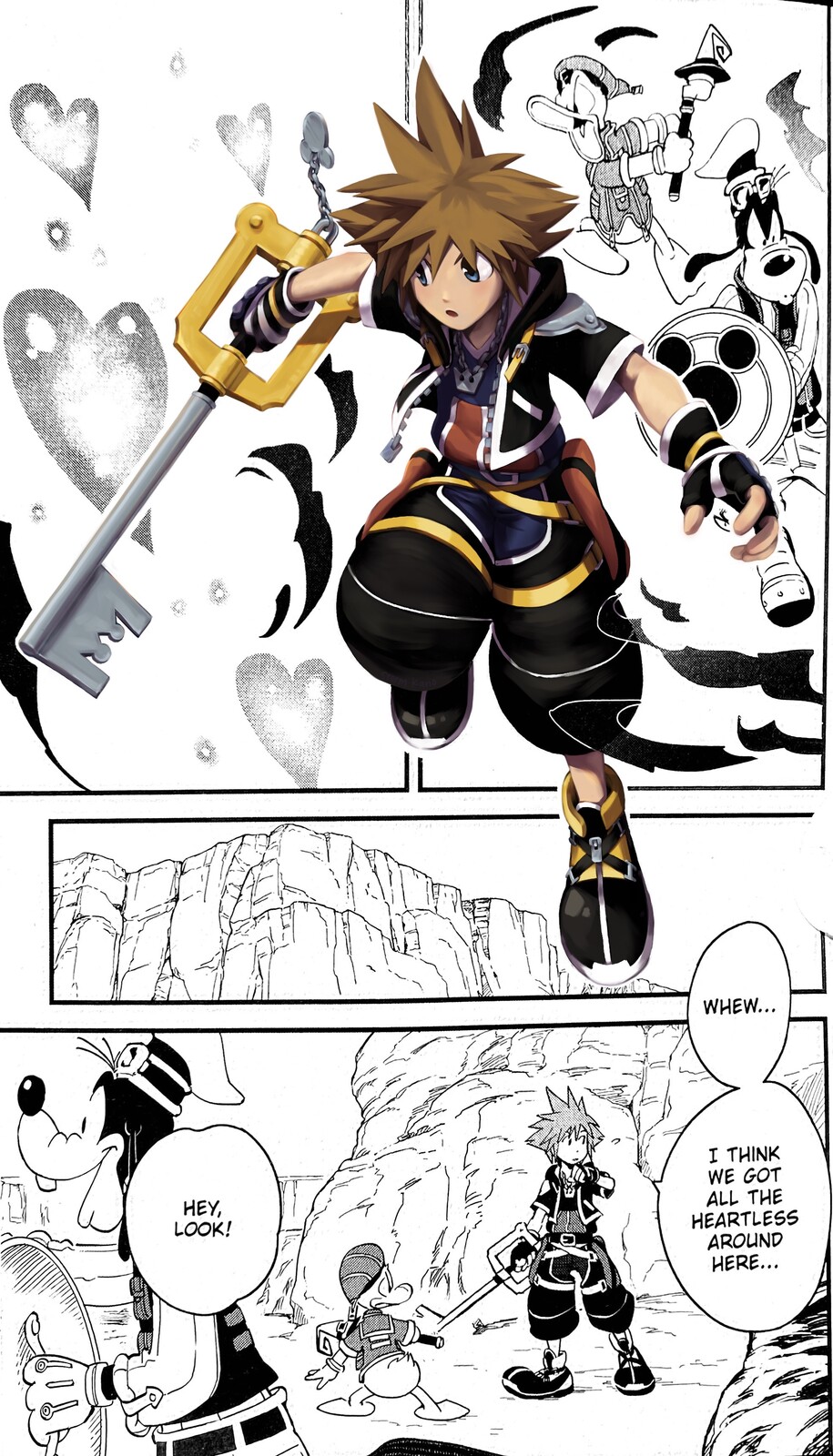 Sora Manga Paintover
