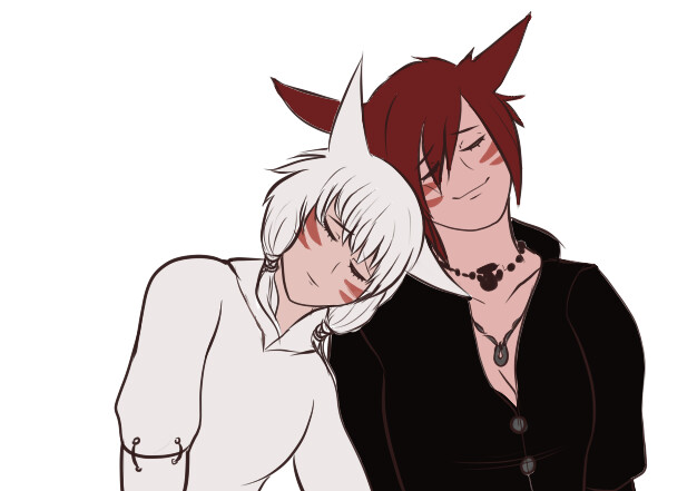 ArtStation - FF14 characters