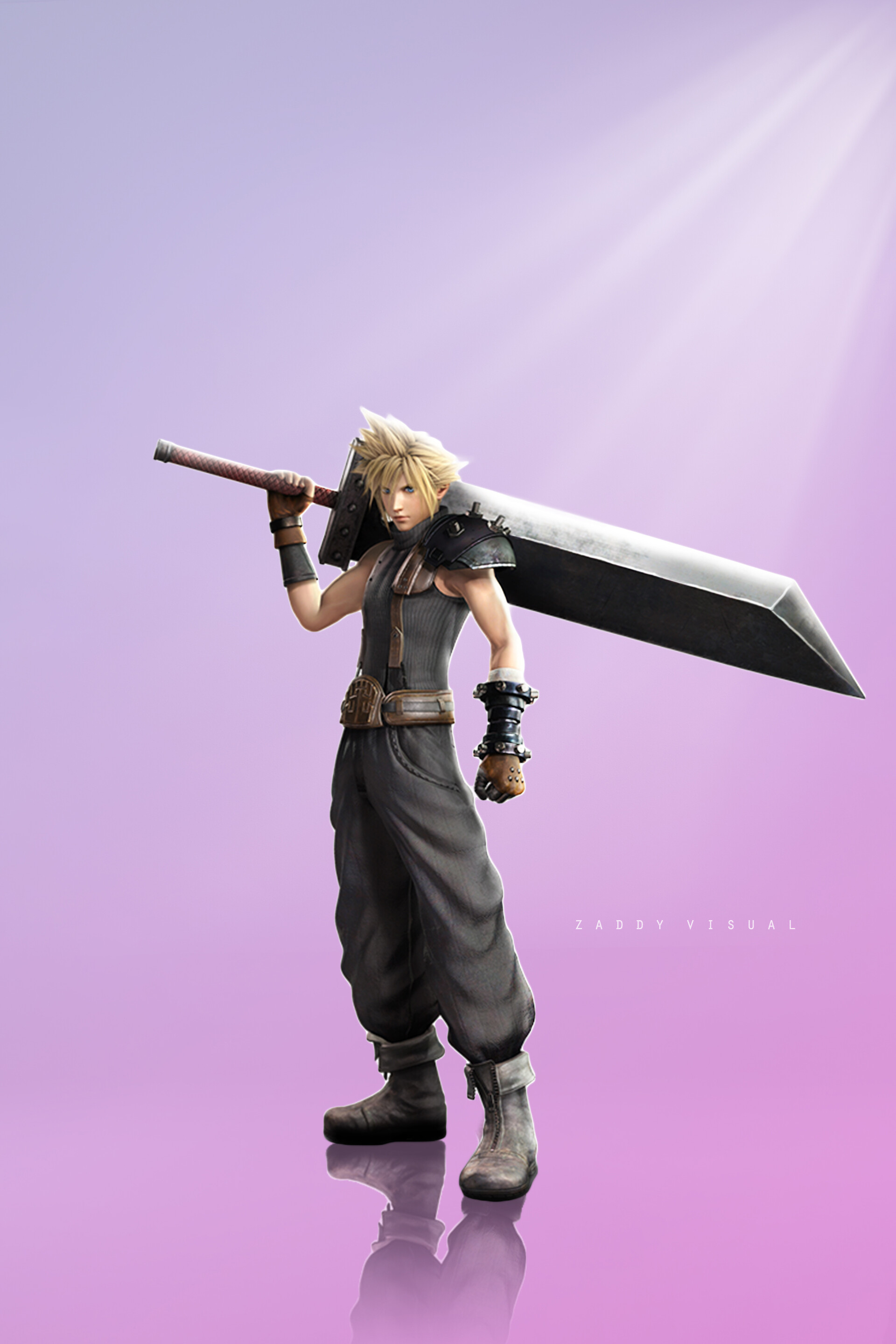 ArtStation - Cloud Strife Final Fantasy Vii