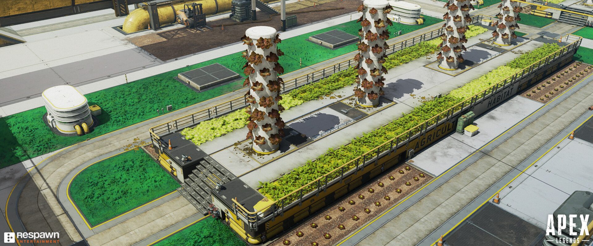 Paul Tran - Apex Legends - Olympus - Grow Towers Zone