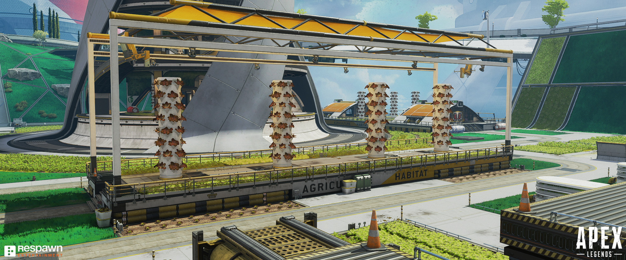 Paul Tran - Apex Legends - Olympus - Grow Towers Zone