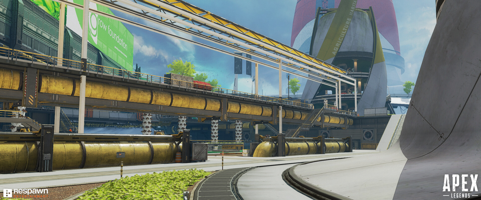 Paul Tran - Apex Legends - Olympus - Grow Towers Zone