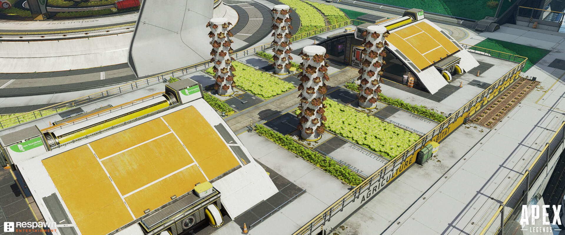 Paul Tran - Apex Legends - Olympus - Grow Towers Zone