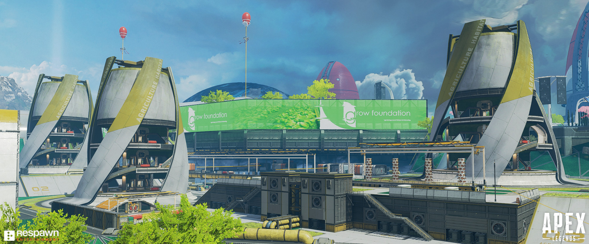 Paul Tran - Apex Legends - Olympus - Grow Towers Zone