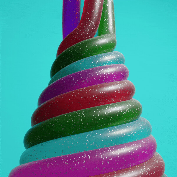 ArtStation Glitter twirl