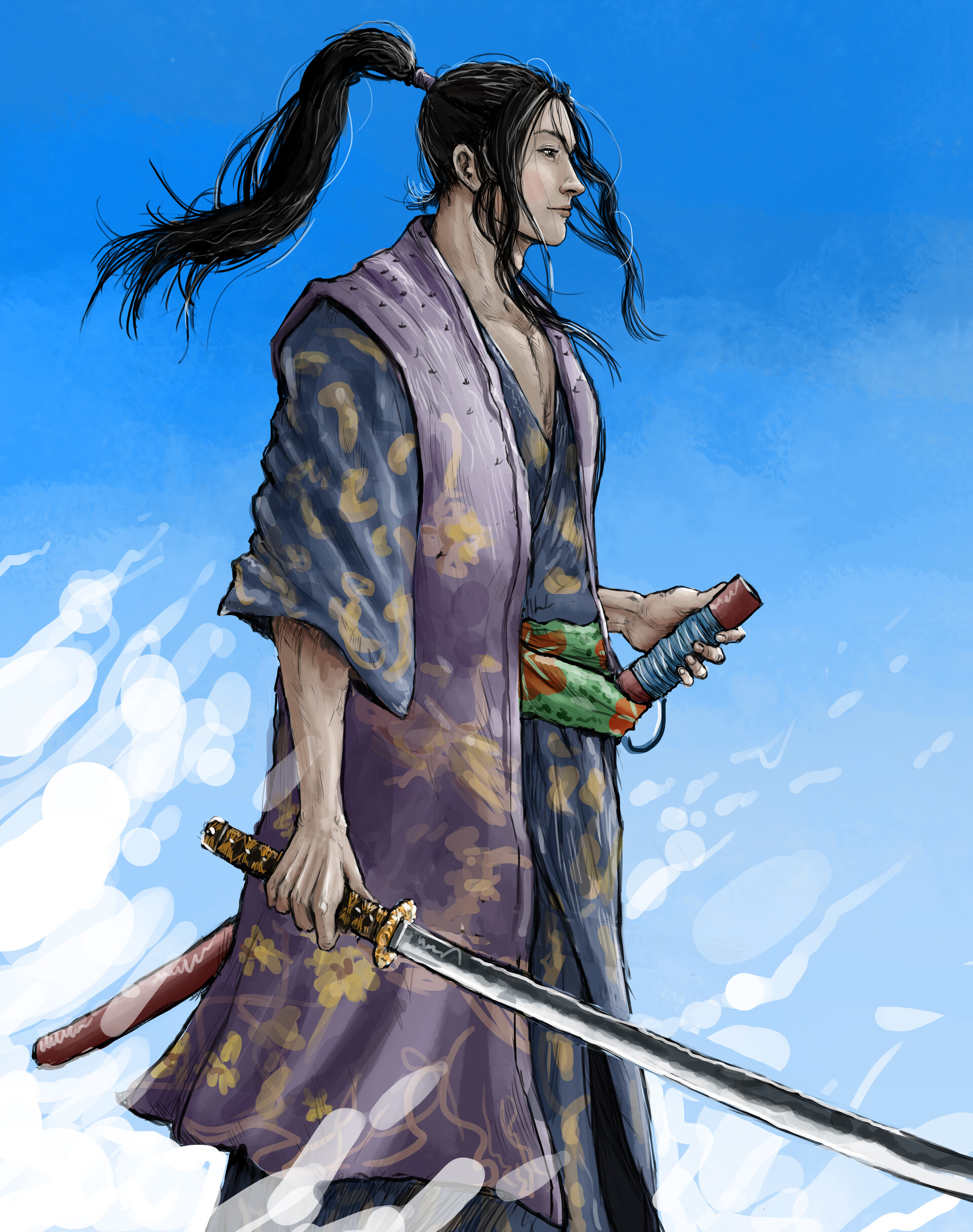 ArtStation Sasaki Kojiro.