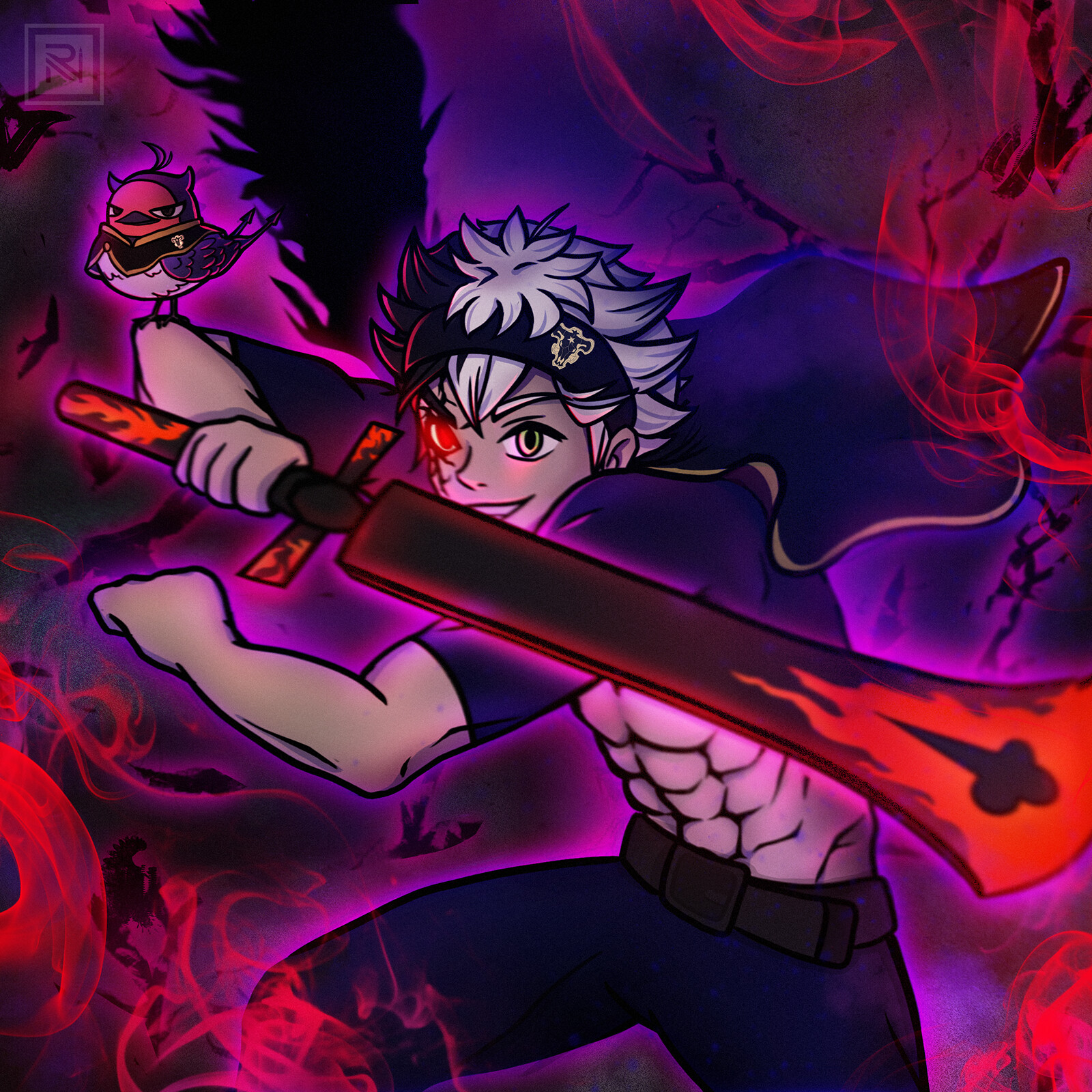 Black Clover'S Asta: A Symbol Of Hope - gvm9fh0