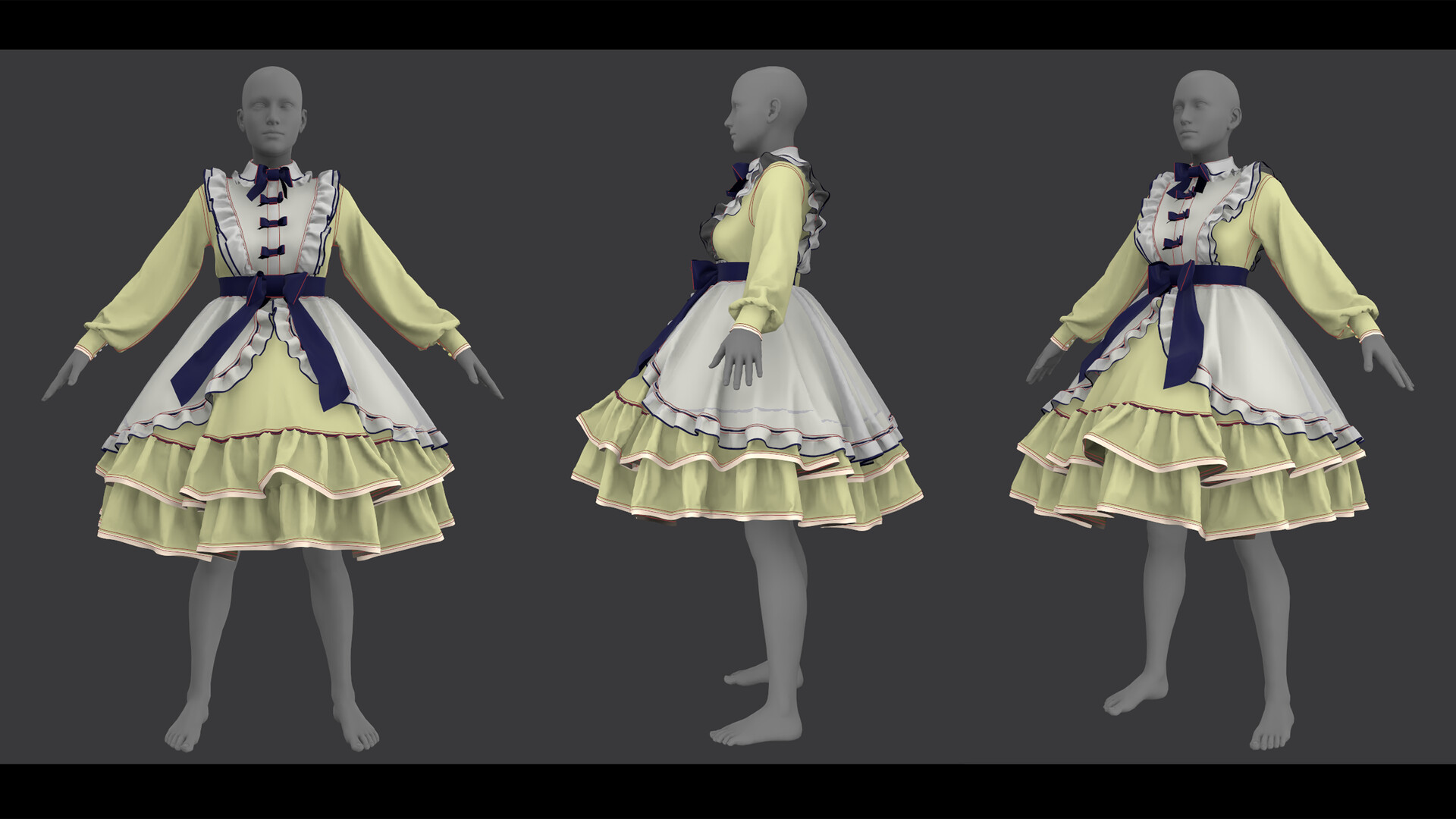 Simple lolita dress hot sale