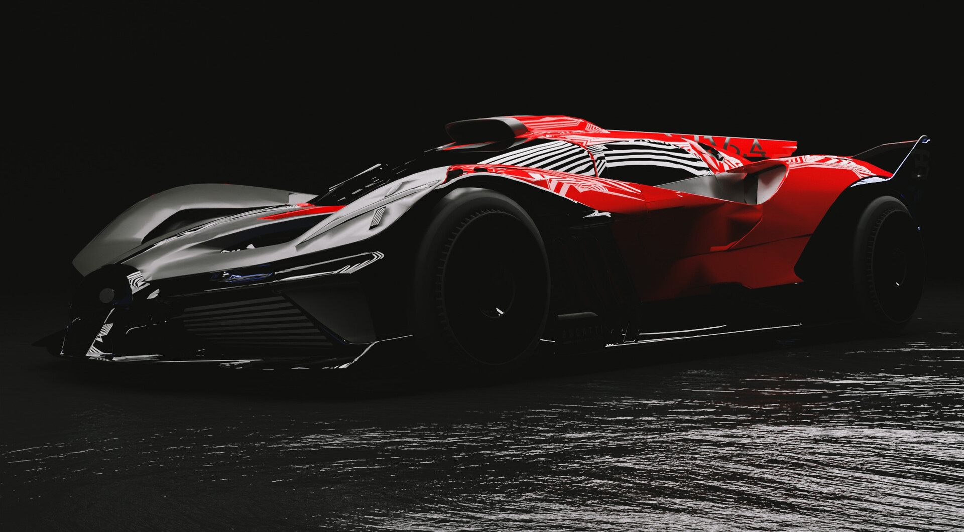 ArtStation - BUGATTI BOLIDE