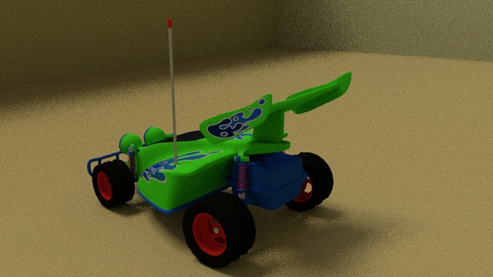 TheRedSpider Toy Story RC Car