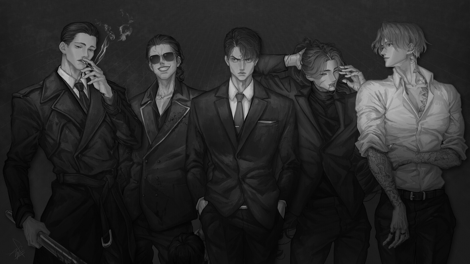 ArtStation - Men in Suits