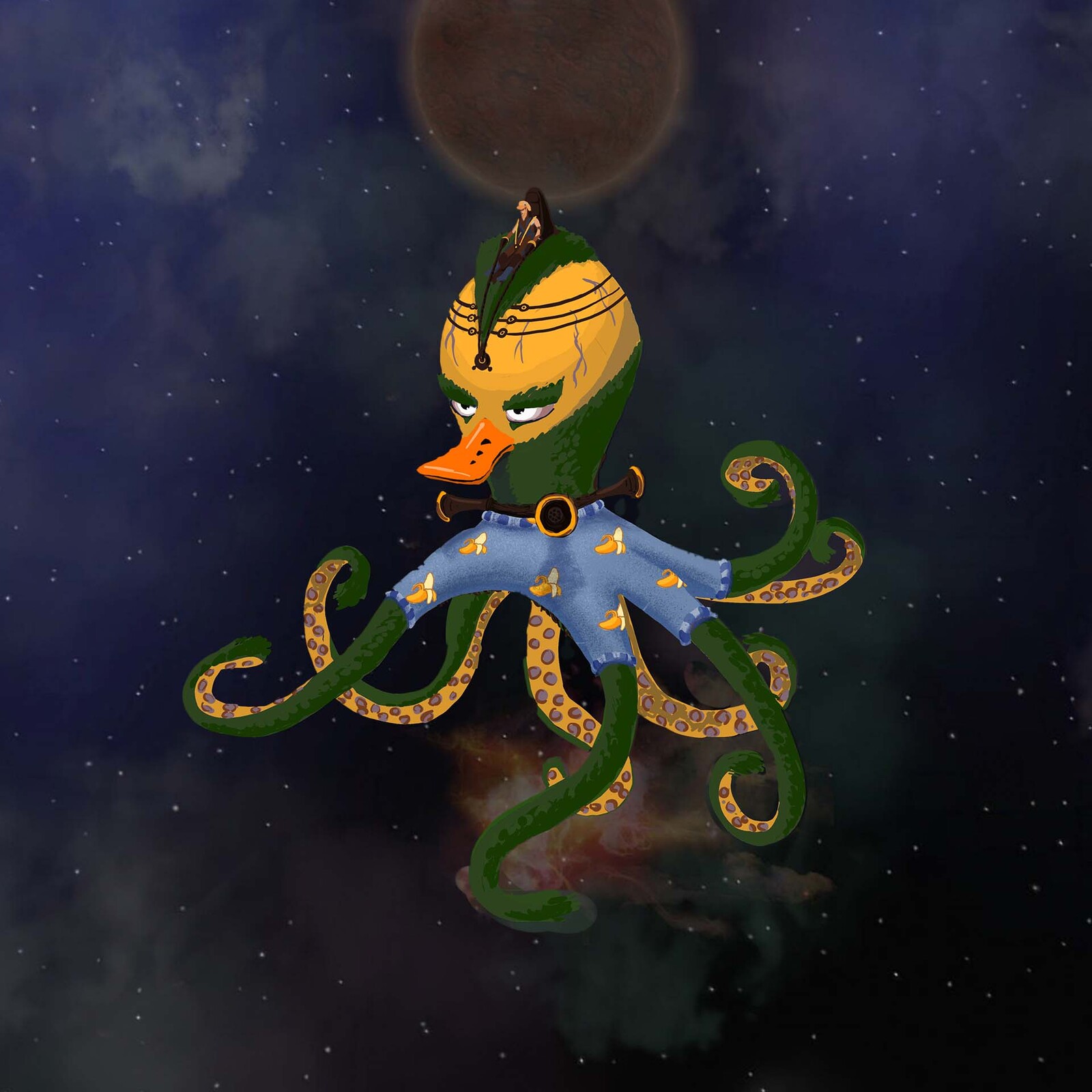 The Quacken, Version 01, PJs