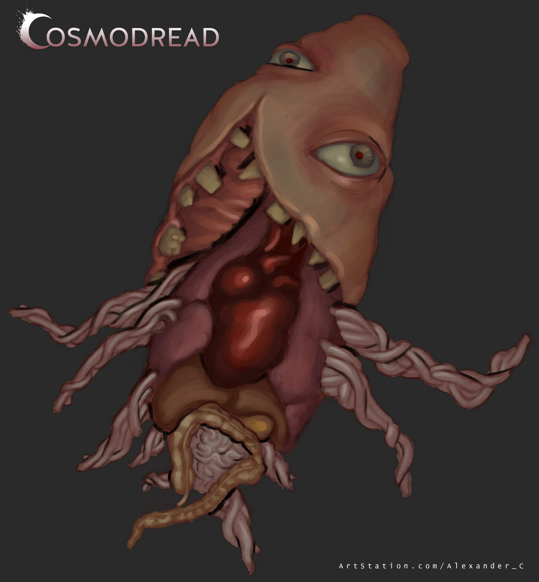 ArtStation - Cosmodread creature designs