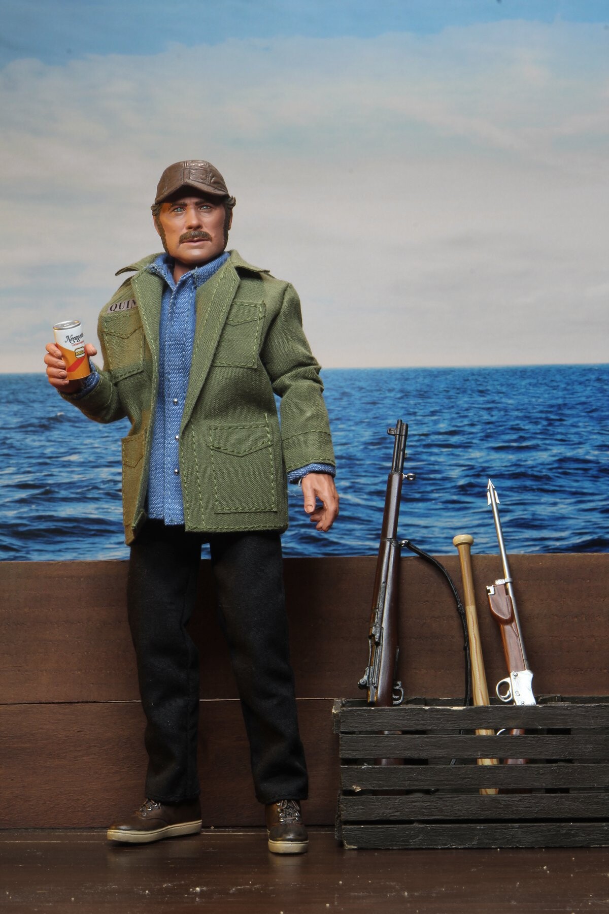 Marty Henley Crushed beer can accessory for Jaws Quint action figure