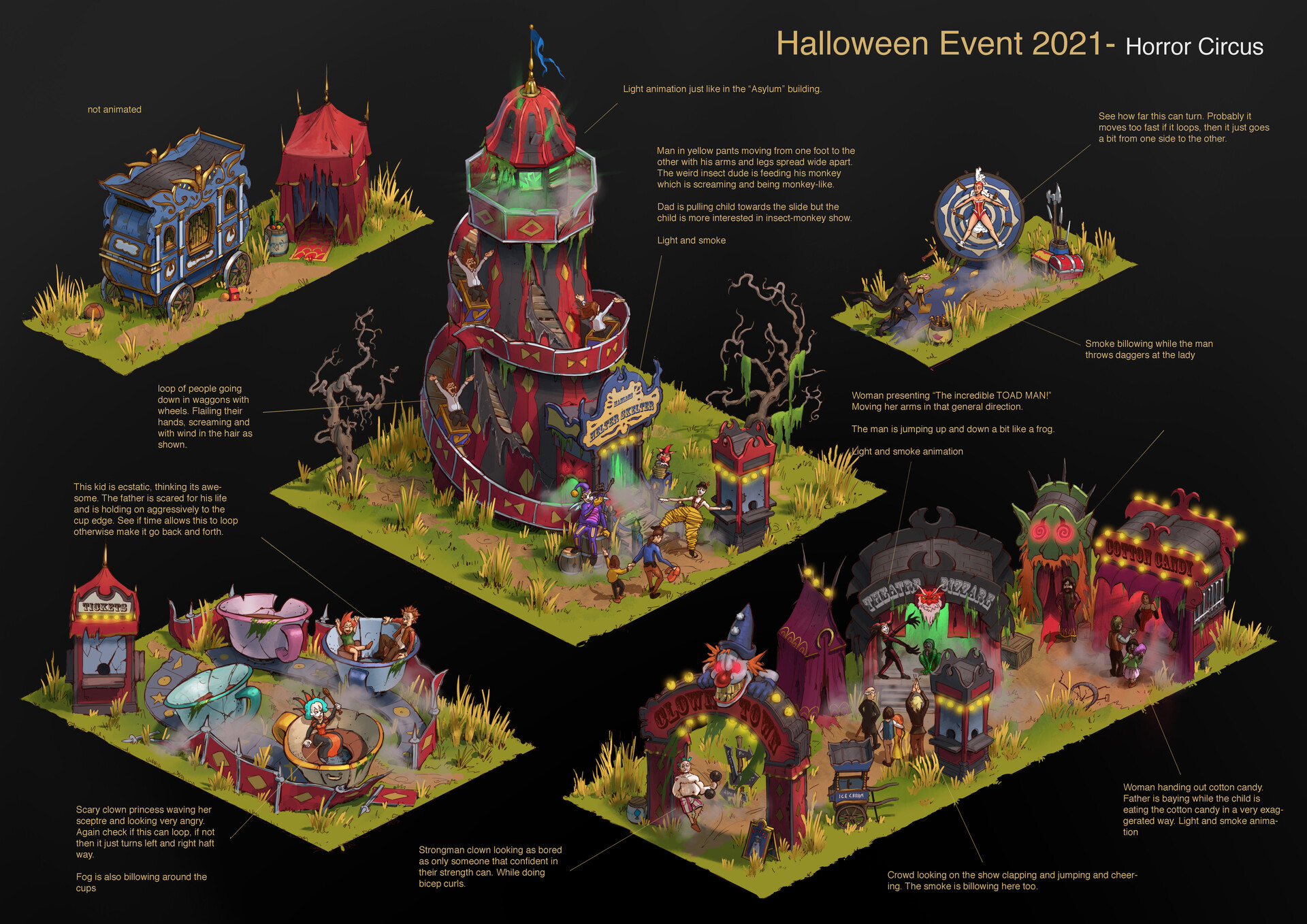 ArtStation Halloween Event of Empires