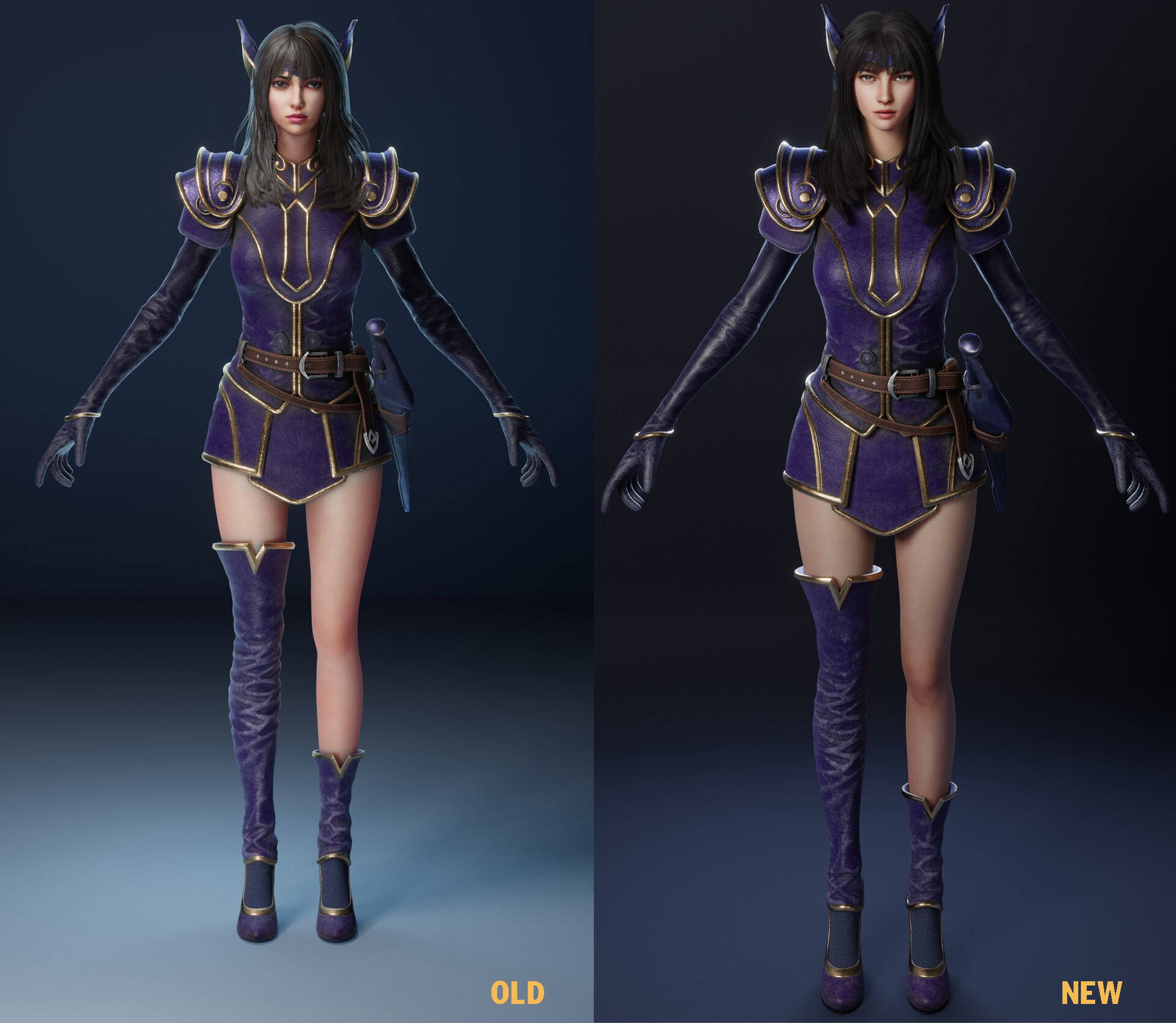 Artstation Rose The Legend Of Dragoon Wip02