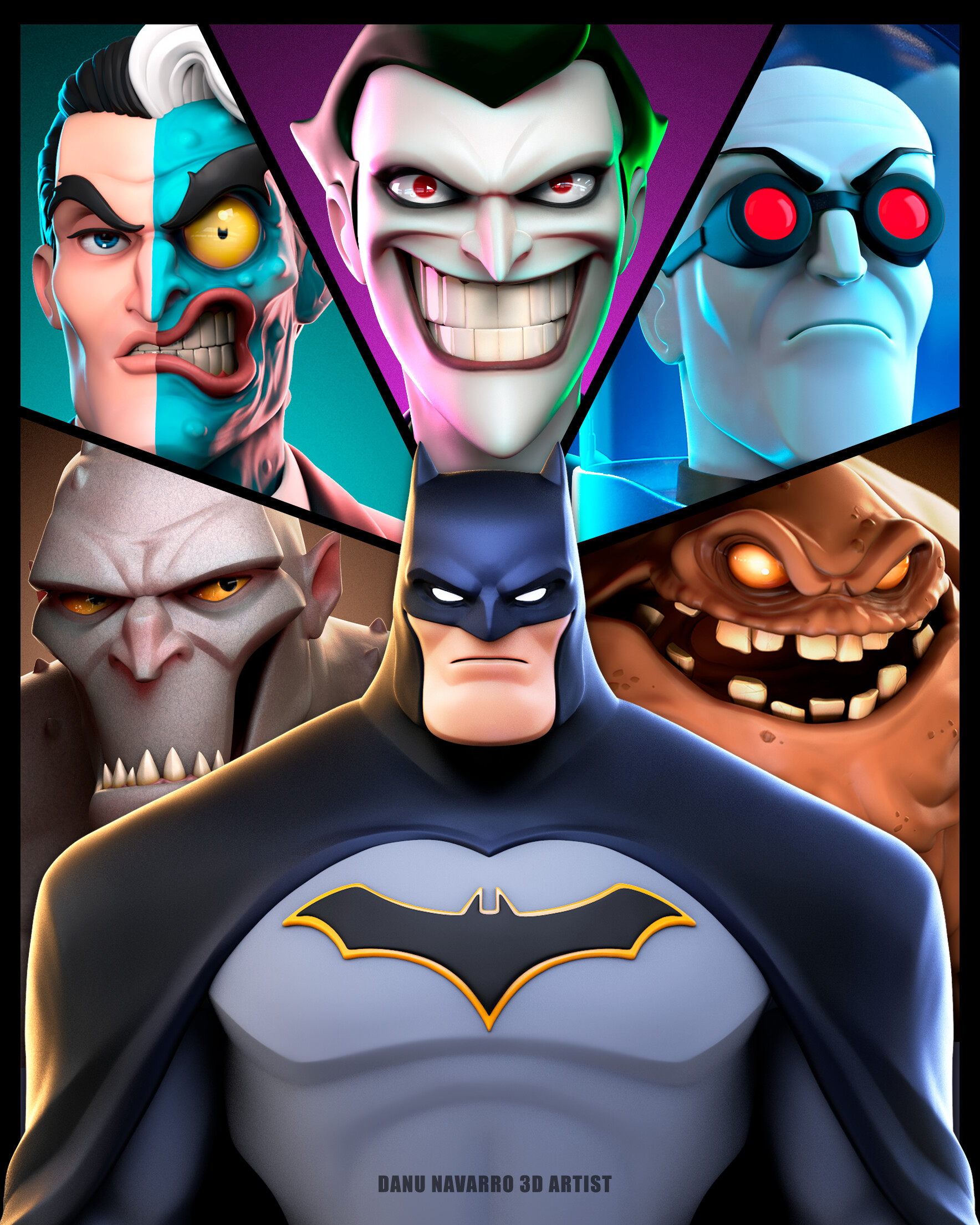 Danu Navarro - The new Batman animated series 2021