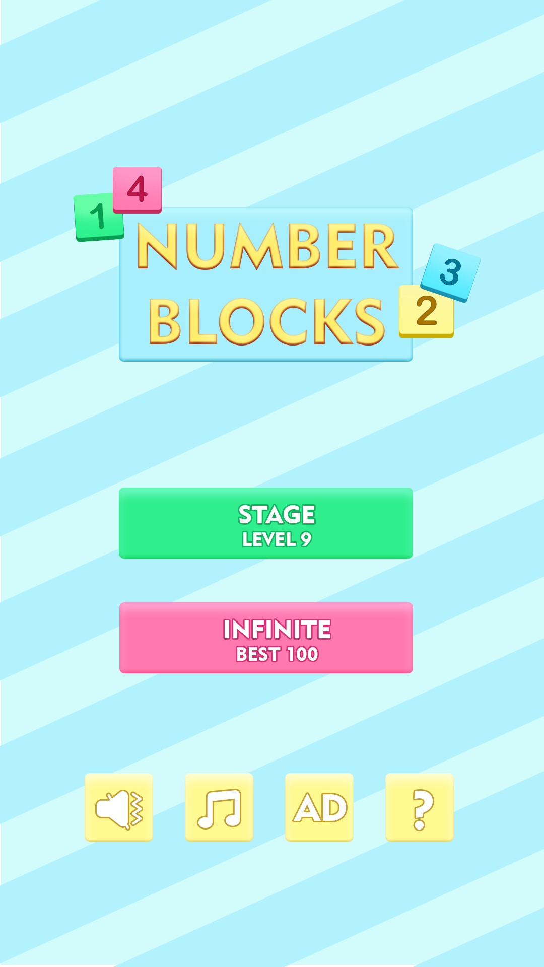 ArtStation - Number Blocks app design