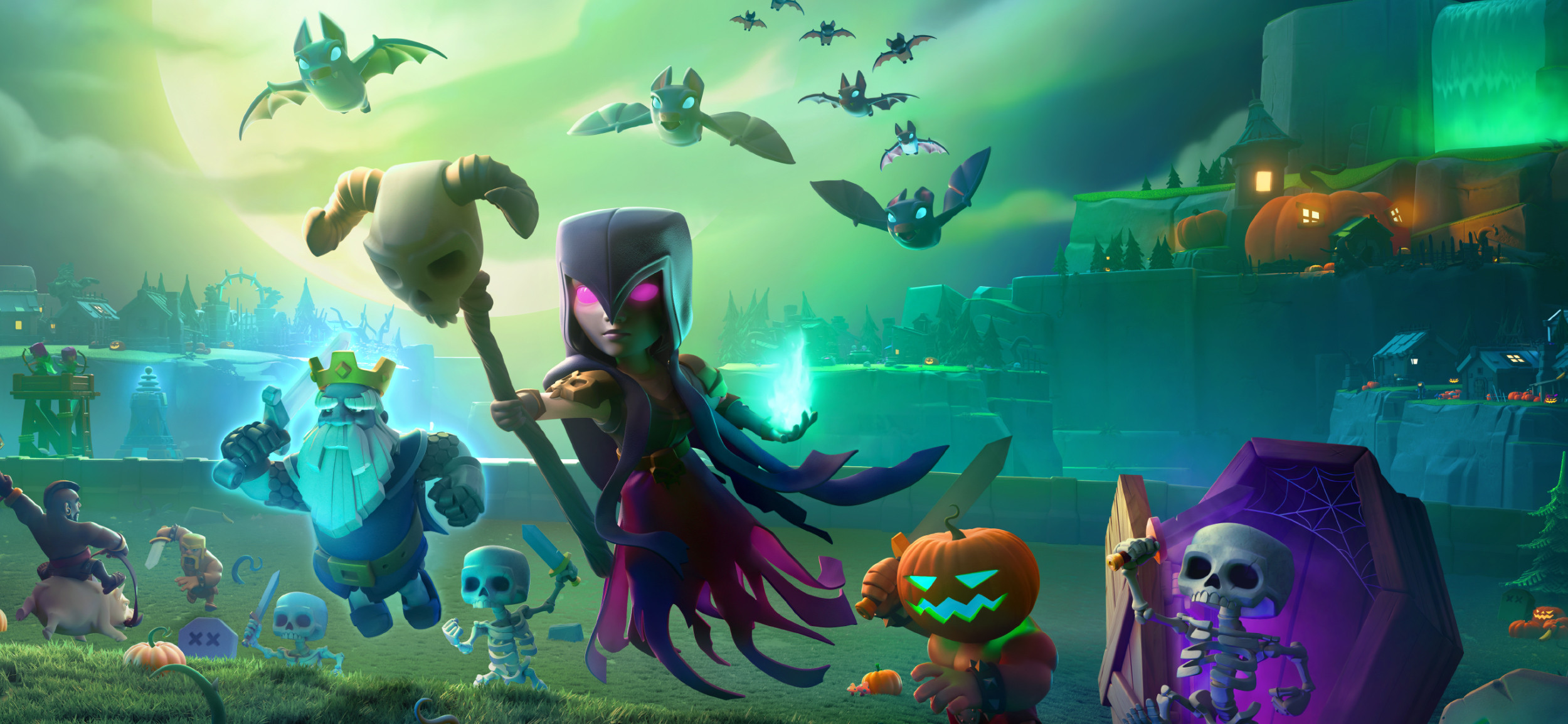 Studio Piñata Clash of Clans “Halloween Loading Screen”