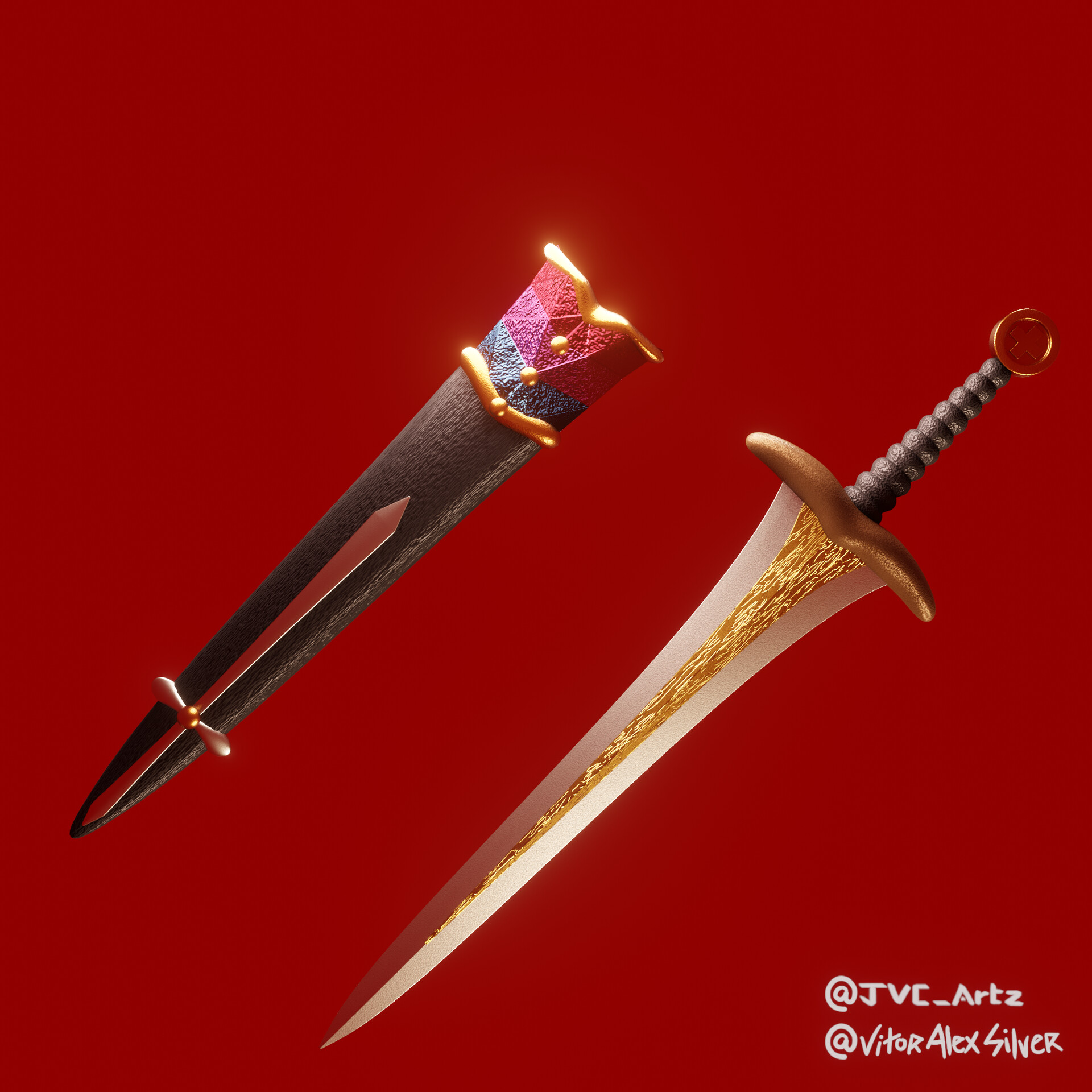 ArtStation Vampire Knight Sword