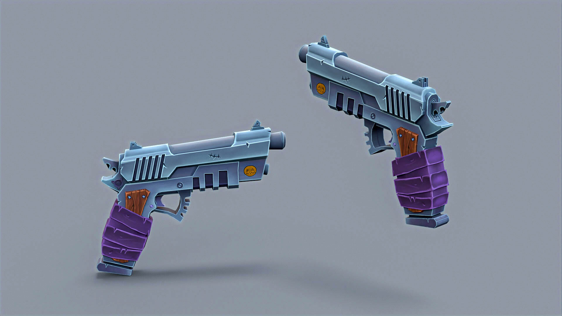 marusencyia Hand painted pistol