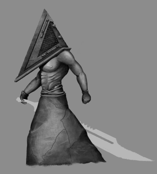 ArtStation - Pyramid Head SILENT HILL FANART