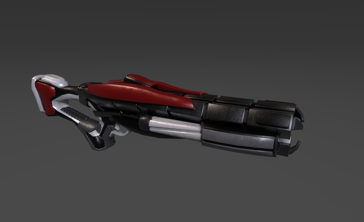 ArtStation Gauss gun