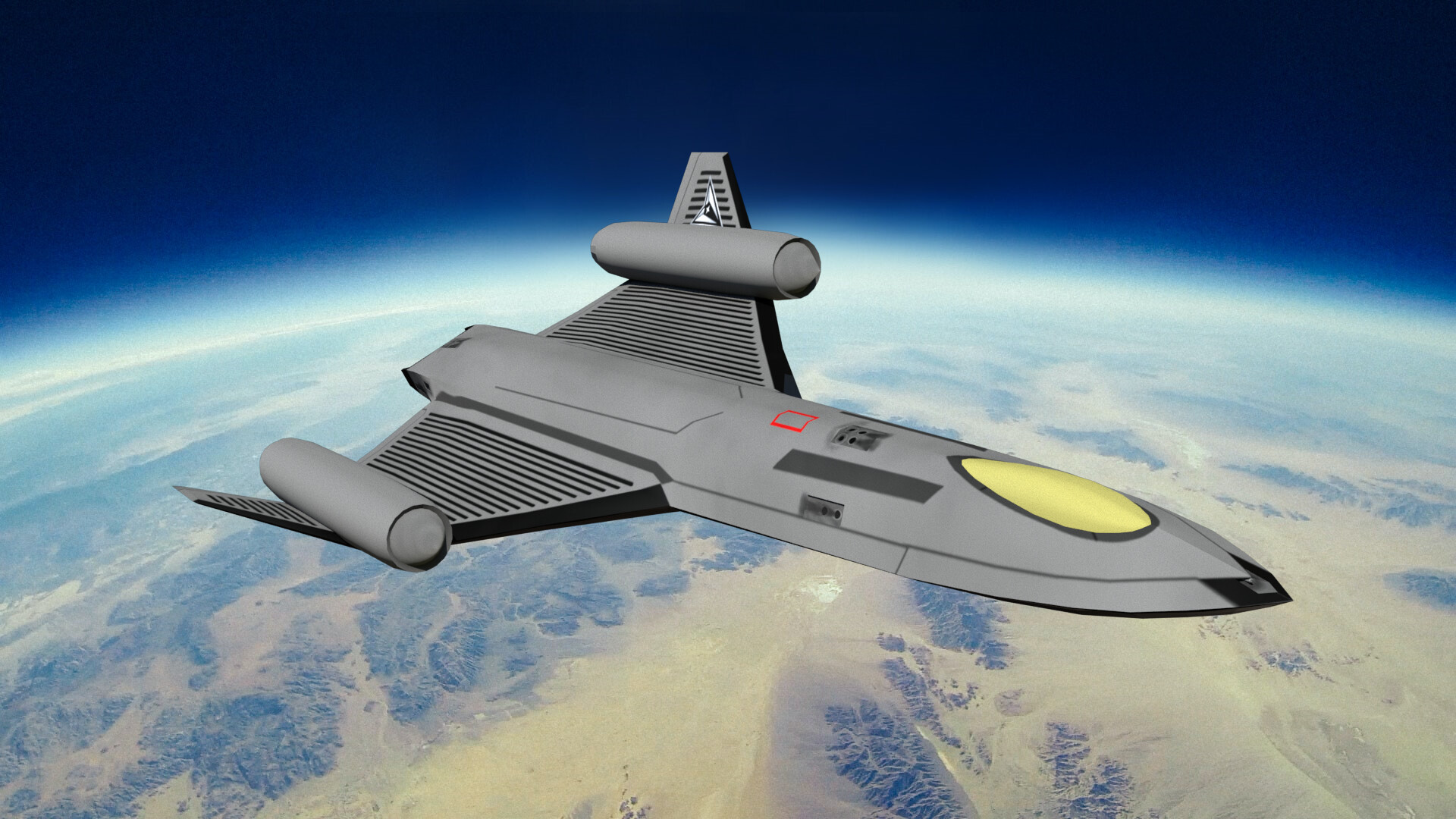 ArtStation Gen 1 Concept Space Fighter