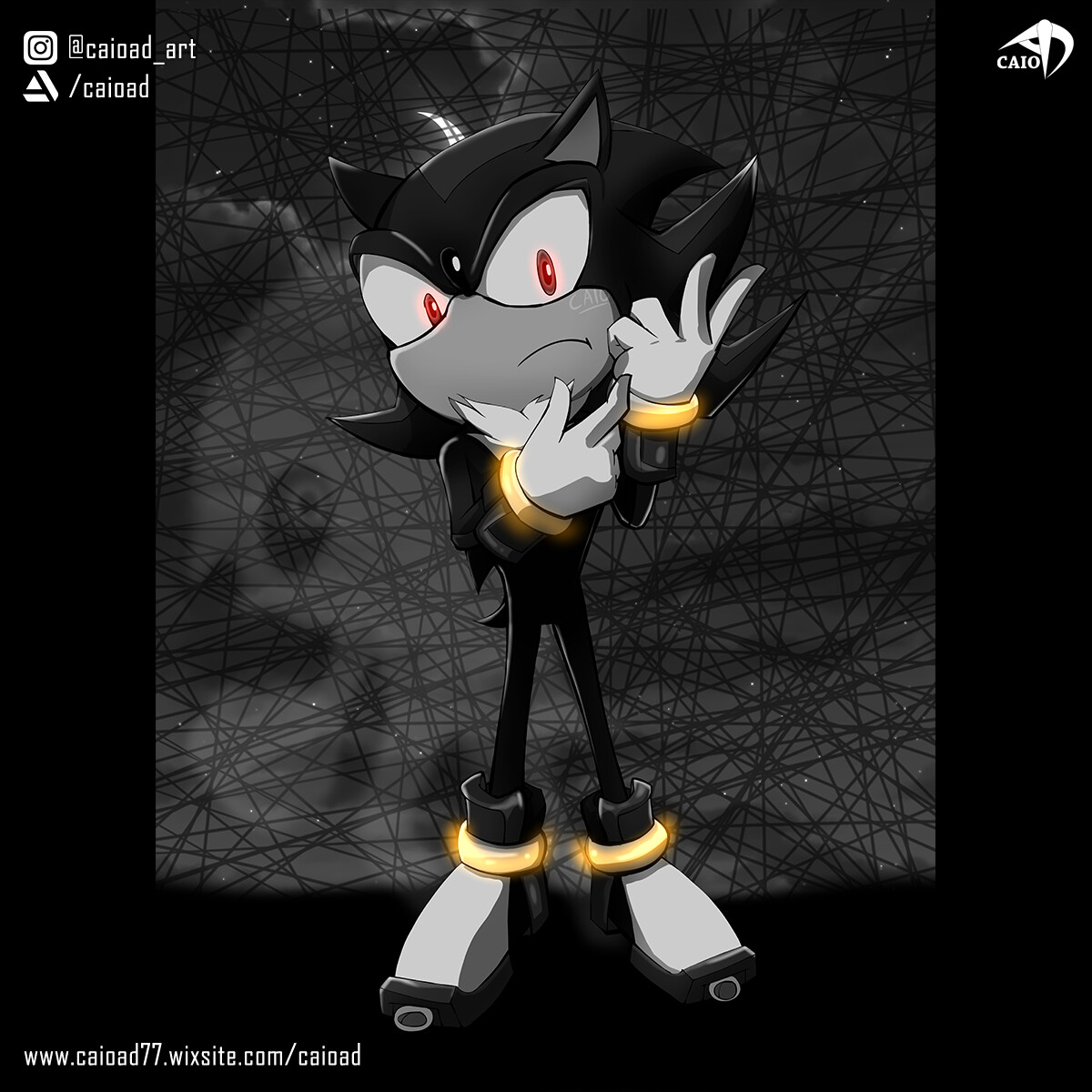 ArtStation - Shadow The Hedgehog Fan Art
