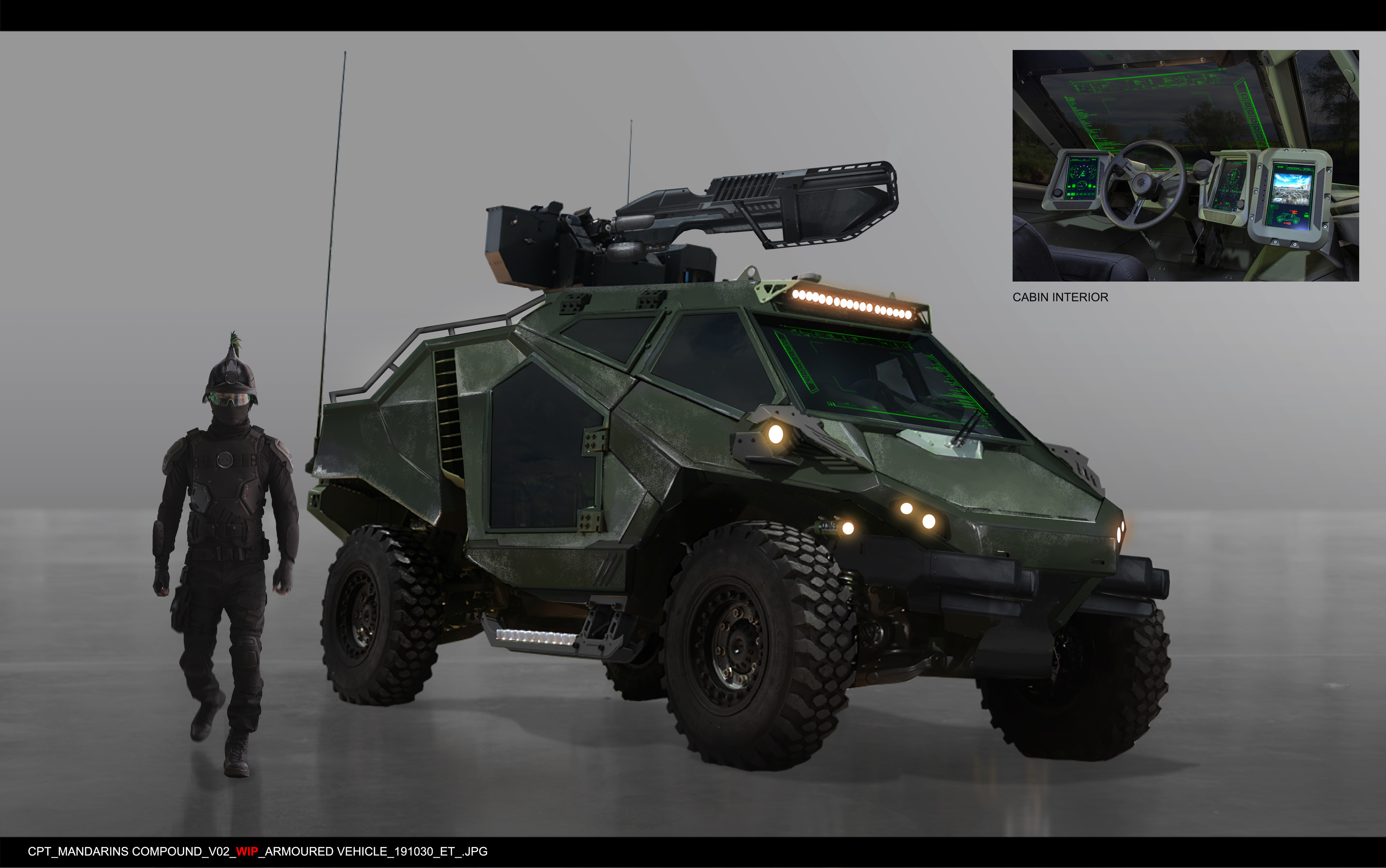 Ten Rings Spec Ops Vehicle and weapon
