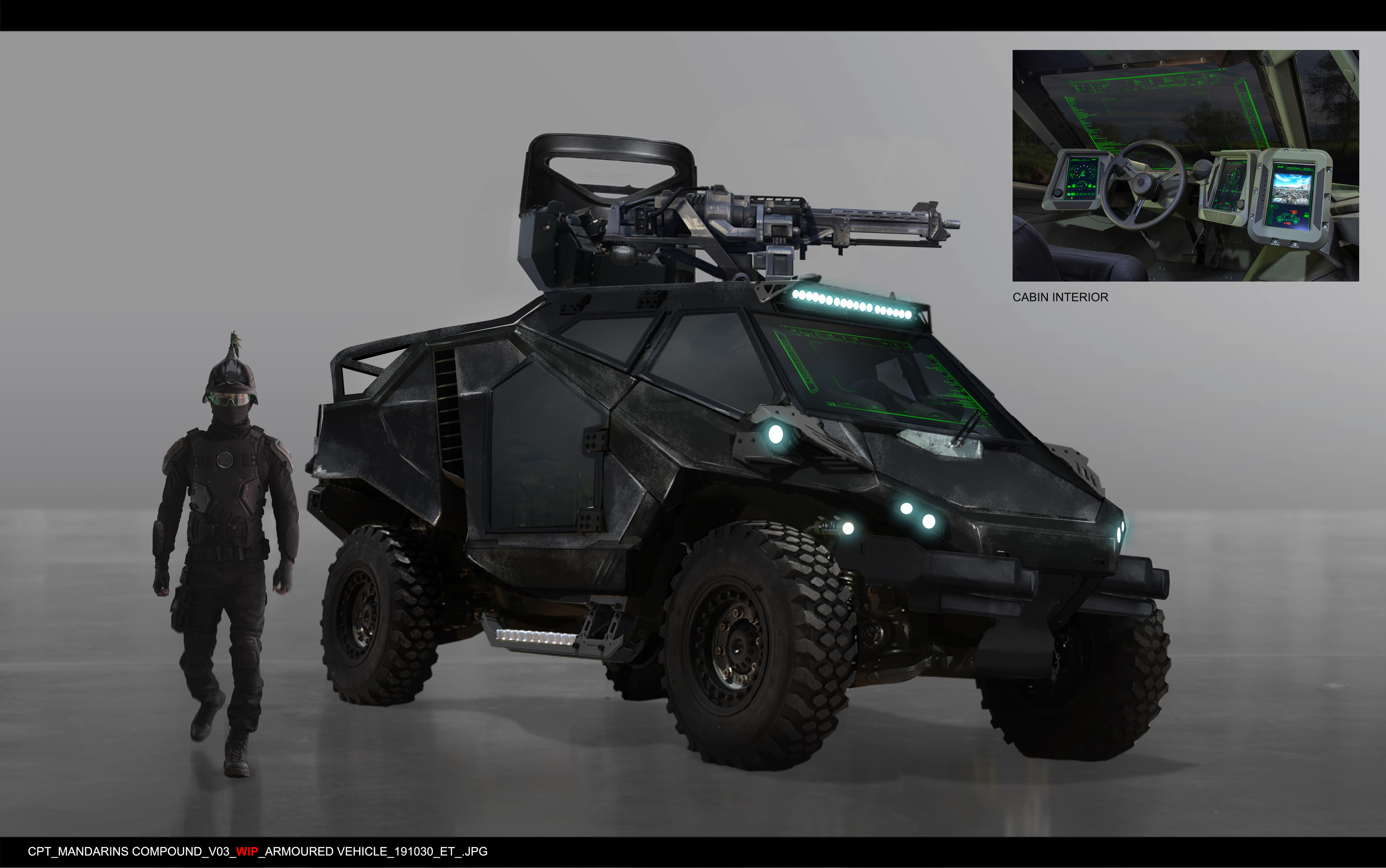 Ten Rings Spec Ops Vehicle and weapon