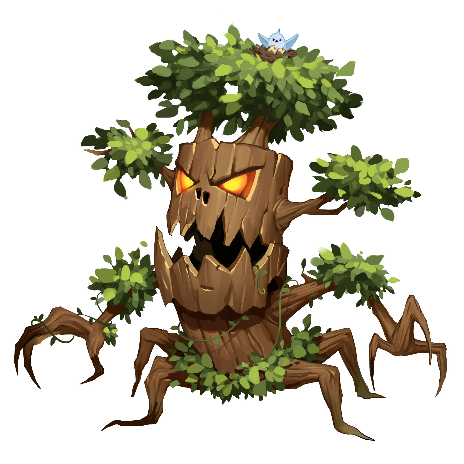 ArtStation - tree monster