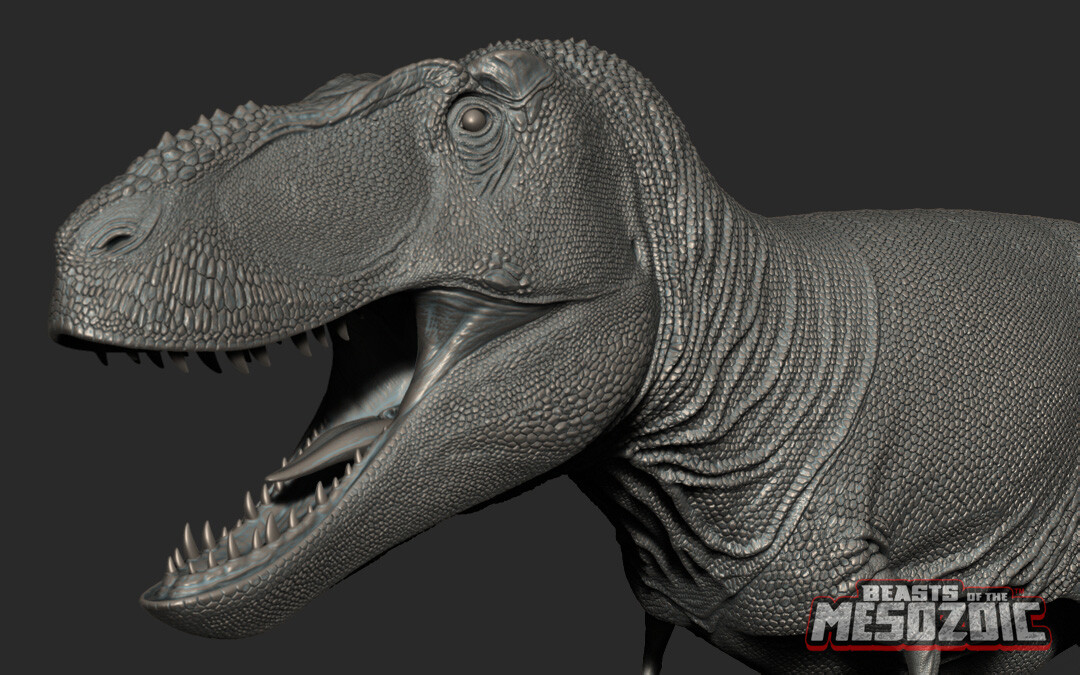 Raul Ramos Art - Beasts of the Mesozoic - Tarbosaurus