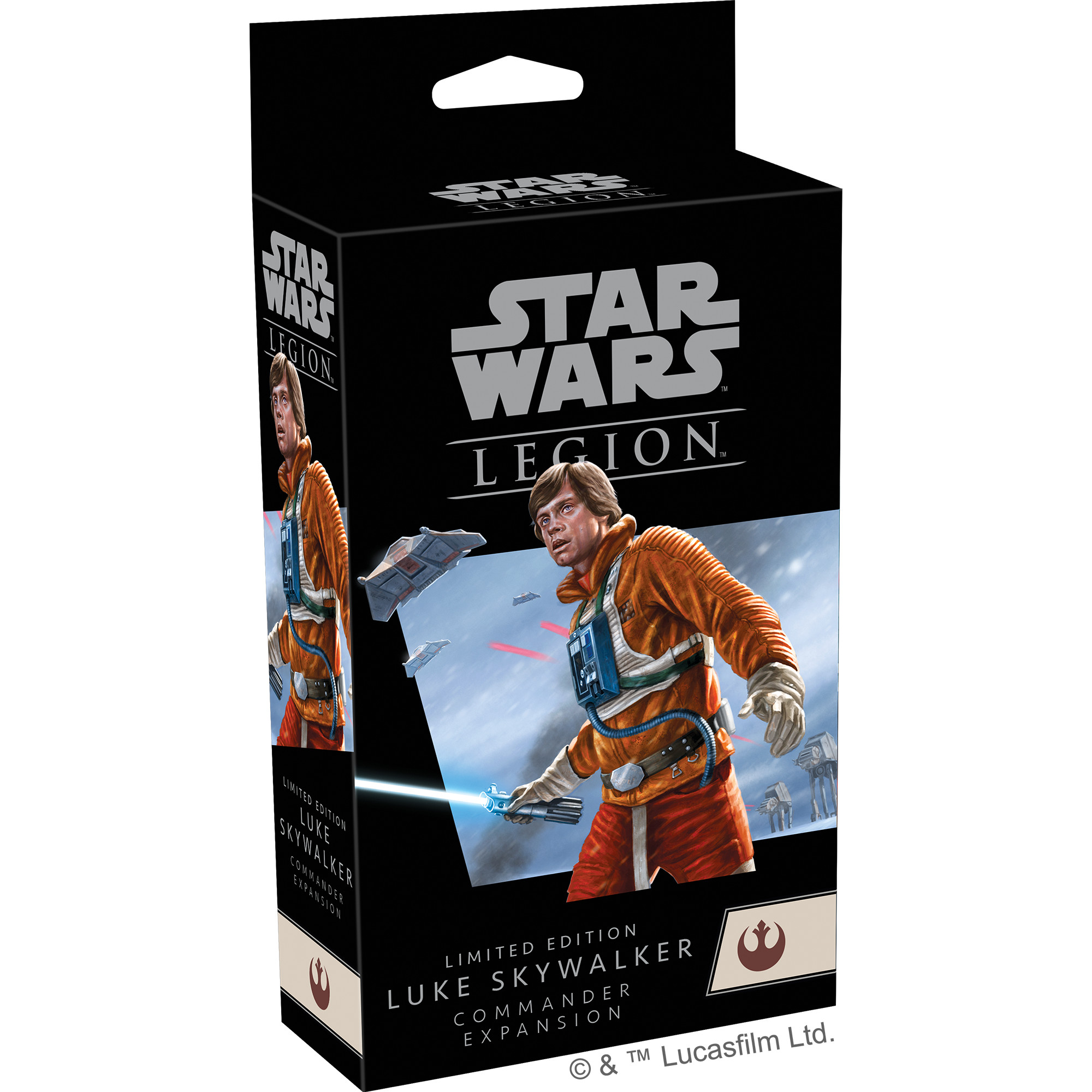 Packaging art for the Special Edition Luke Skywalker Commander