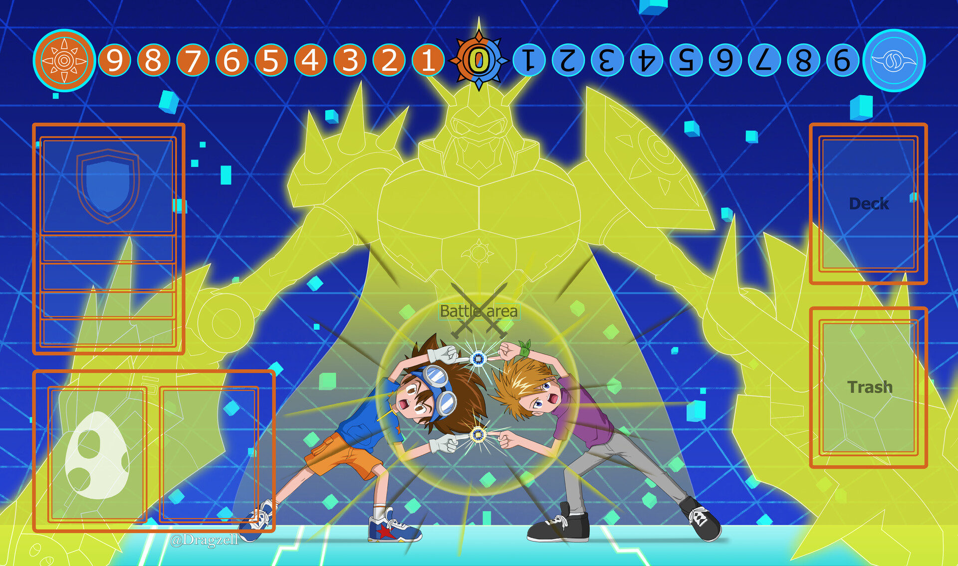 Artstation Digimon Fusion Dance 