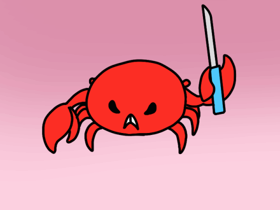 ArtStation Crab with knife