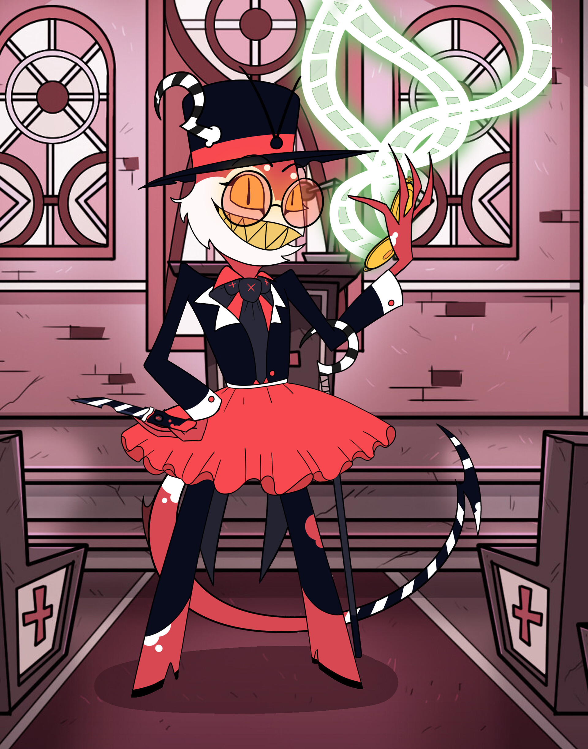 Law impsona helluva boss hazbin hotel 