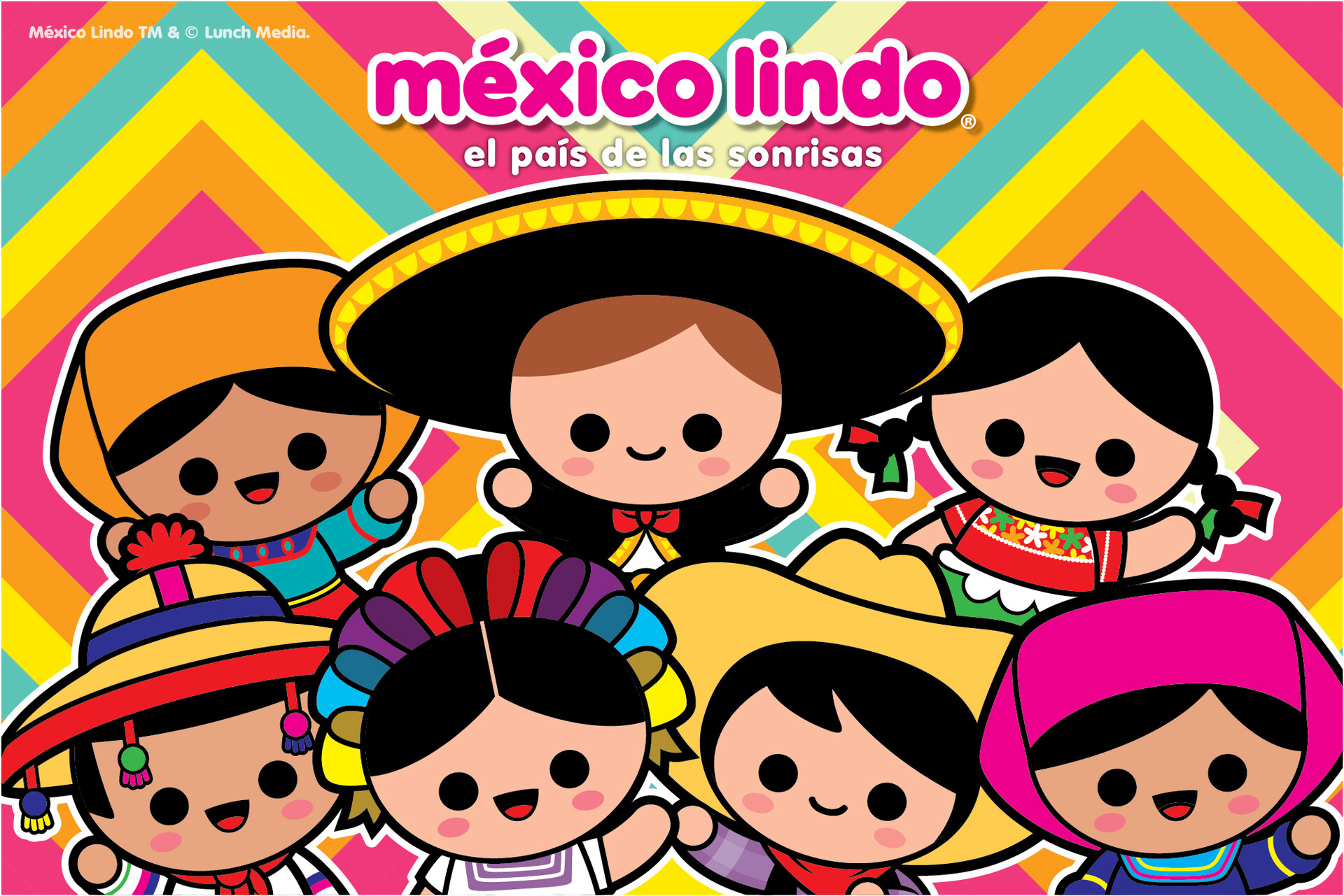 ArtStation - MEXICO LINDO ILLUSTRATIONS: CONSUMER PRODUCTS